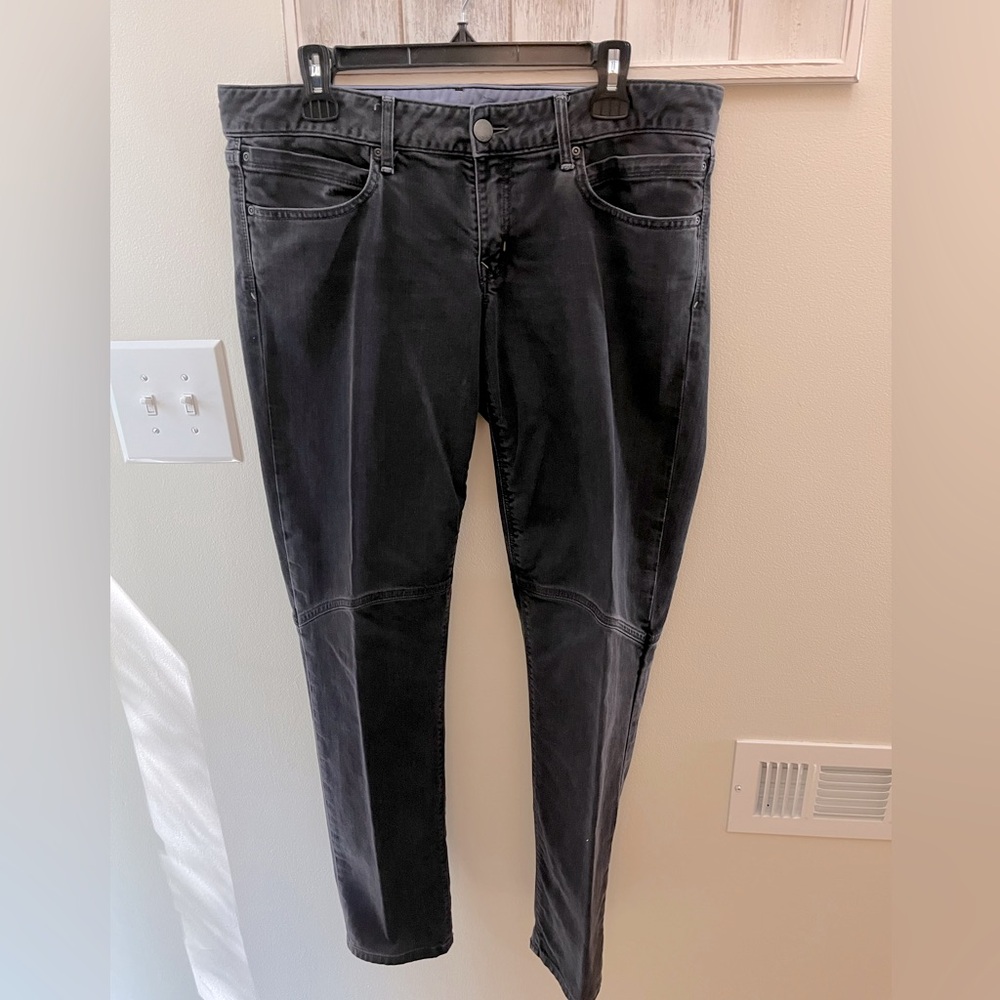 Gap 1969 Always Skinny Black Denim Jeans, Size 32/14